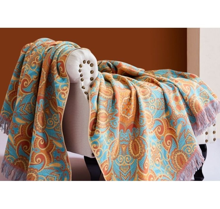 [해외] 비행기 일등석 항공 담요 순면 거즈 담요 사무실 소파 낮잠 담요 에어컨 게으른 목도리 담요