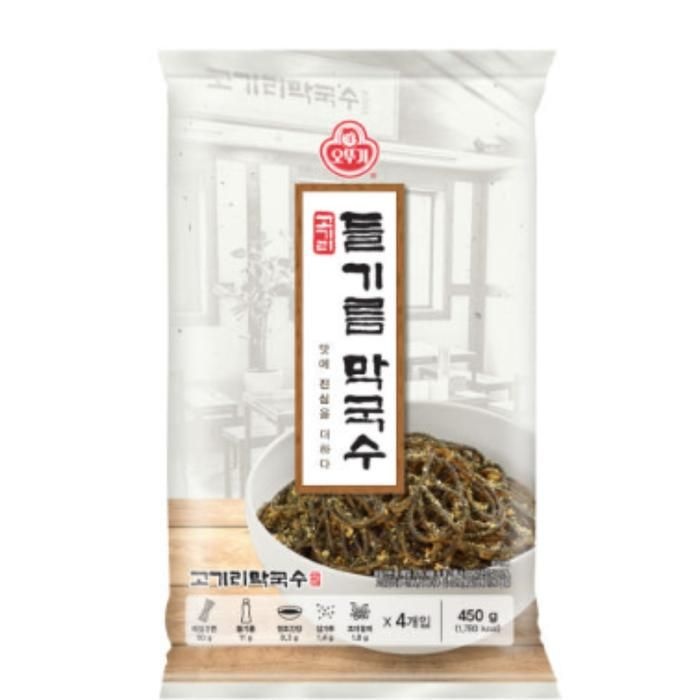 오뚜기 고기리 들기름 막국수 실온보관 간편조리 국수