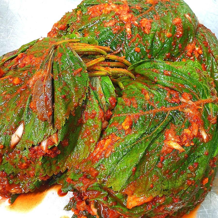 [롯데백화점]  [자연락]남도명인 깻잎김치 특가전 1kg LE1217423907