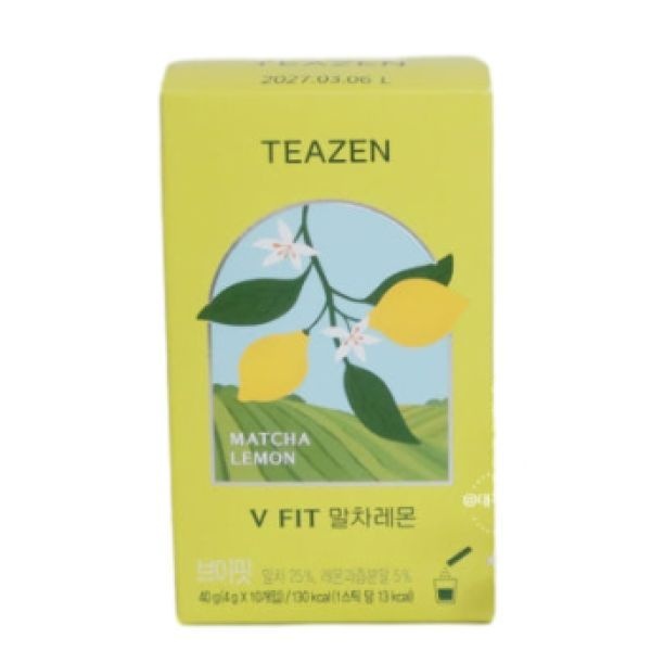 티젠 브이핏 말차레몬 10ST