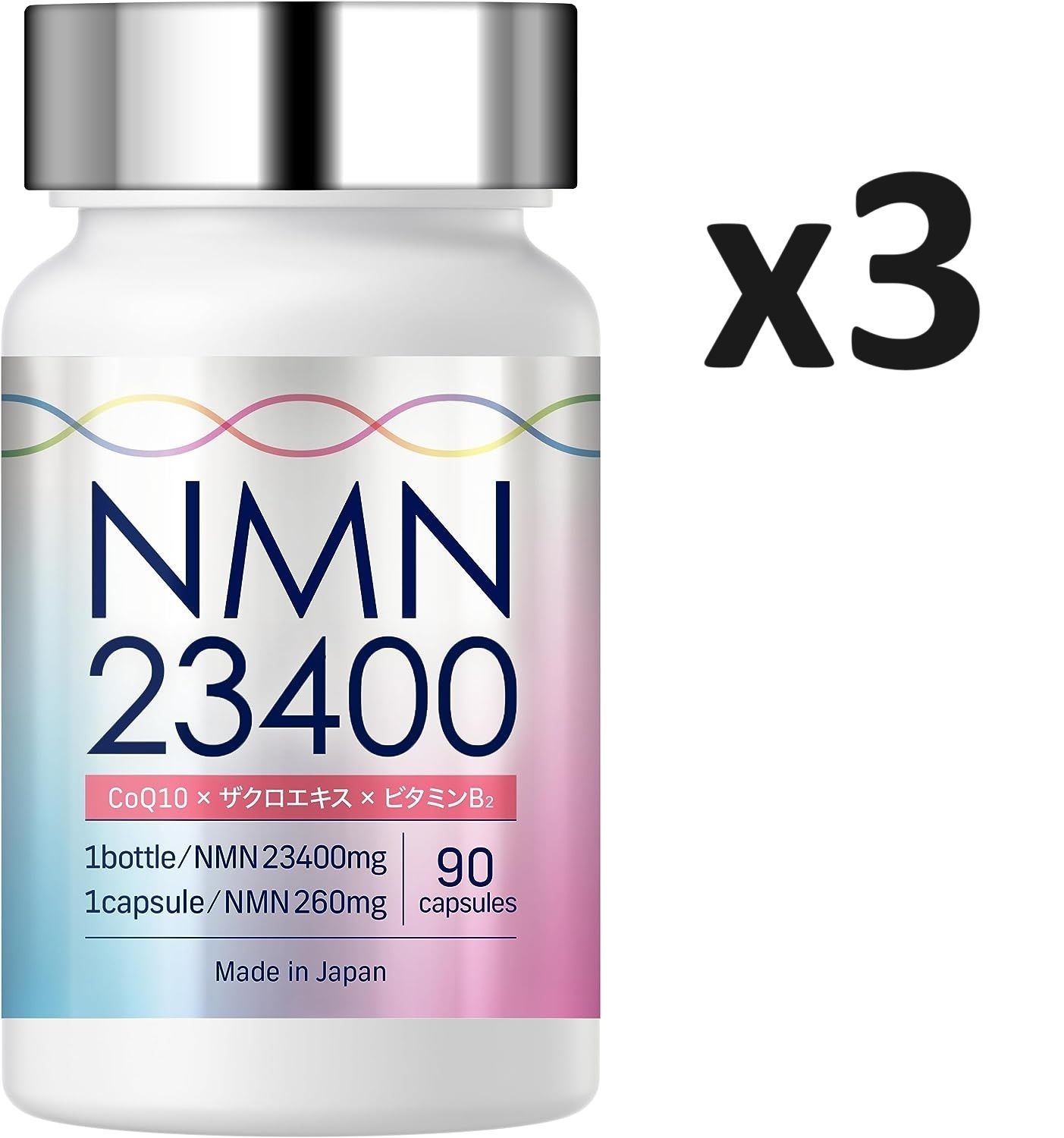 일본 NMN 23400MG 니코틴산아미드 90정 x3개