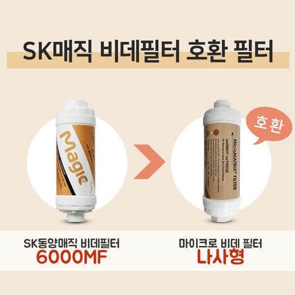 S_SK매직 동양매직비데 ETCBID6000MF 정수필터3개세트