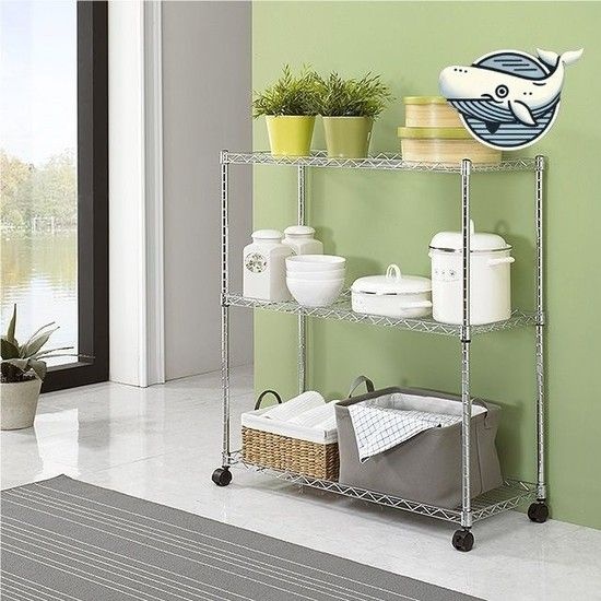 다용도 메탈 정리선반 3단 이동식 인테리어 벽선반 수납선반 다용도선반 사다리선반 시스템선반