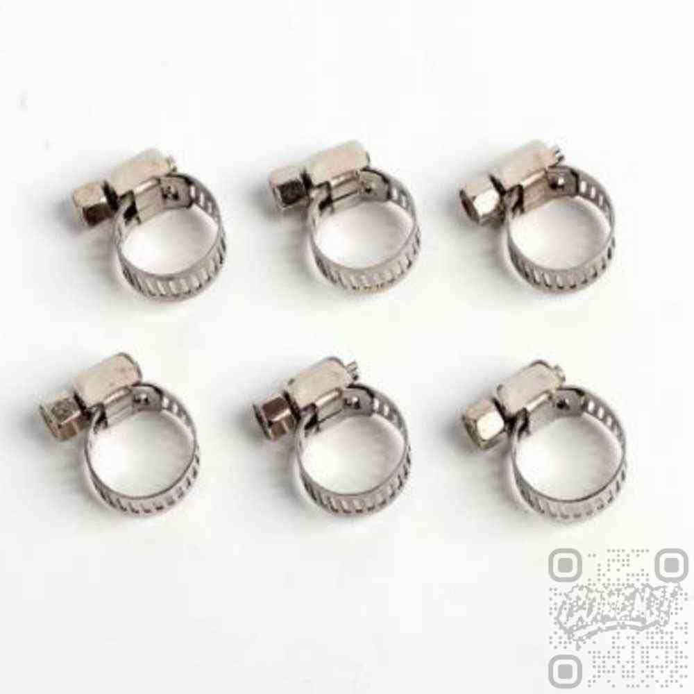 킵더업 6P 호스 조임 밴드 16MM 철밴드 호스조임밴드 스텐새들