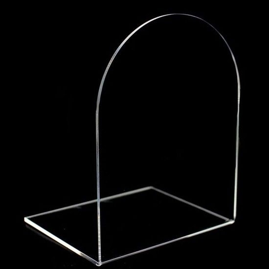 아크릴 투명 책꽂이 정리용 책장 병원 전용 서적 보관함 책꽂이스탠드 3칸책꽂이