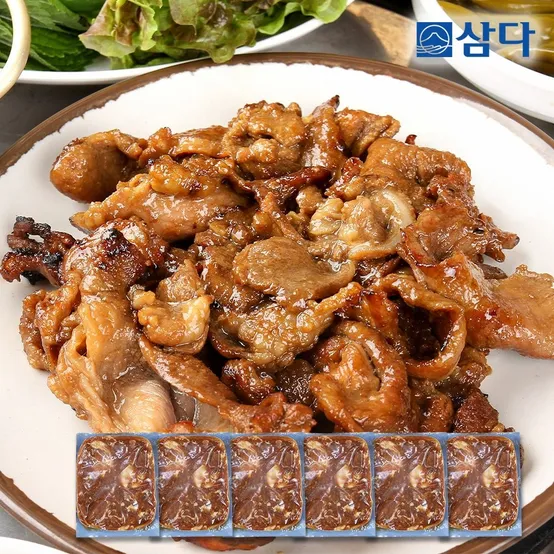[삼다][총1.5kg] 제주돈 불고기 250g x 6팩 외 맛혼합/껍데기/스테이크