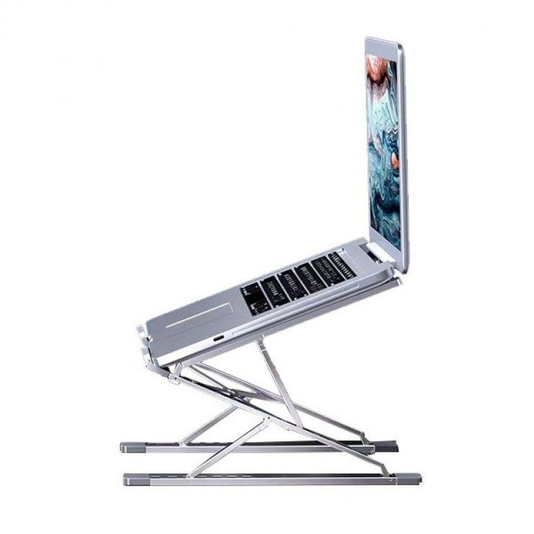 bob N8 리프트업 메탈릭 노트북 거치대 폴더블 접이식 휴대용 홀더 쿨러