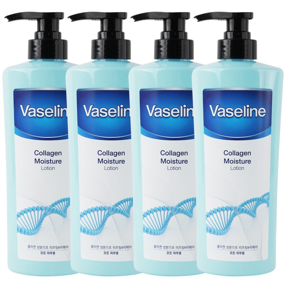 푸드어홀릭 (4개)바세린 콜라겐 모이스처 바디로션 500ml