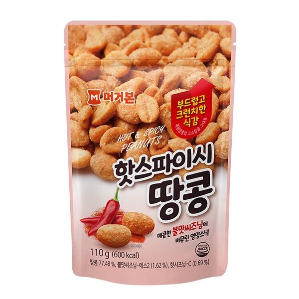 머거본 머거본 핫스파이시 땅콩 110g