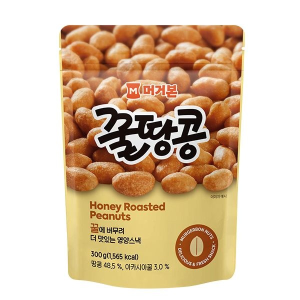 머거본 꿀땅콩 봉지 300g
