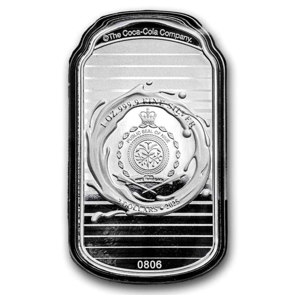 코카콜라 1온스 실버 체리 코크 코인 박스 포함 COA 수집용 은화