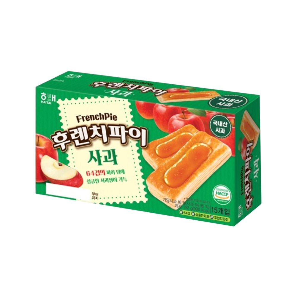 해태제과 후렌치파이 사과 192g 12개입