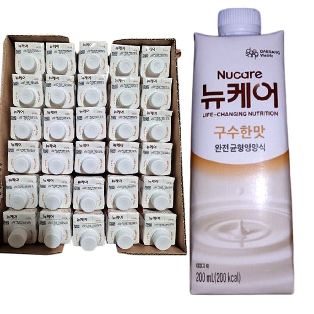 (주)대상웰라이프 뉴케어 구수한맛 200ml 30팩 환자식 노인 환자 영양식 식사대용 (Lkn)