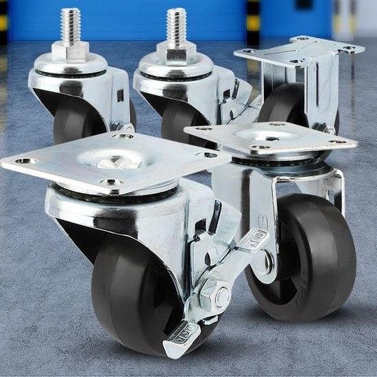 경량소형2.5 의자 가구 케스터 이동식 미니 회전 바퀴 바퀴 우레탄바퀴 수레바퀴