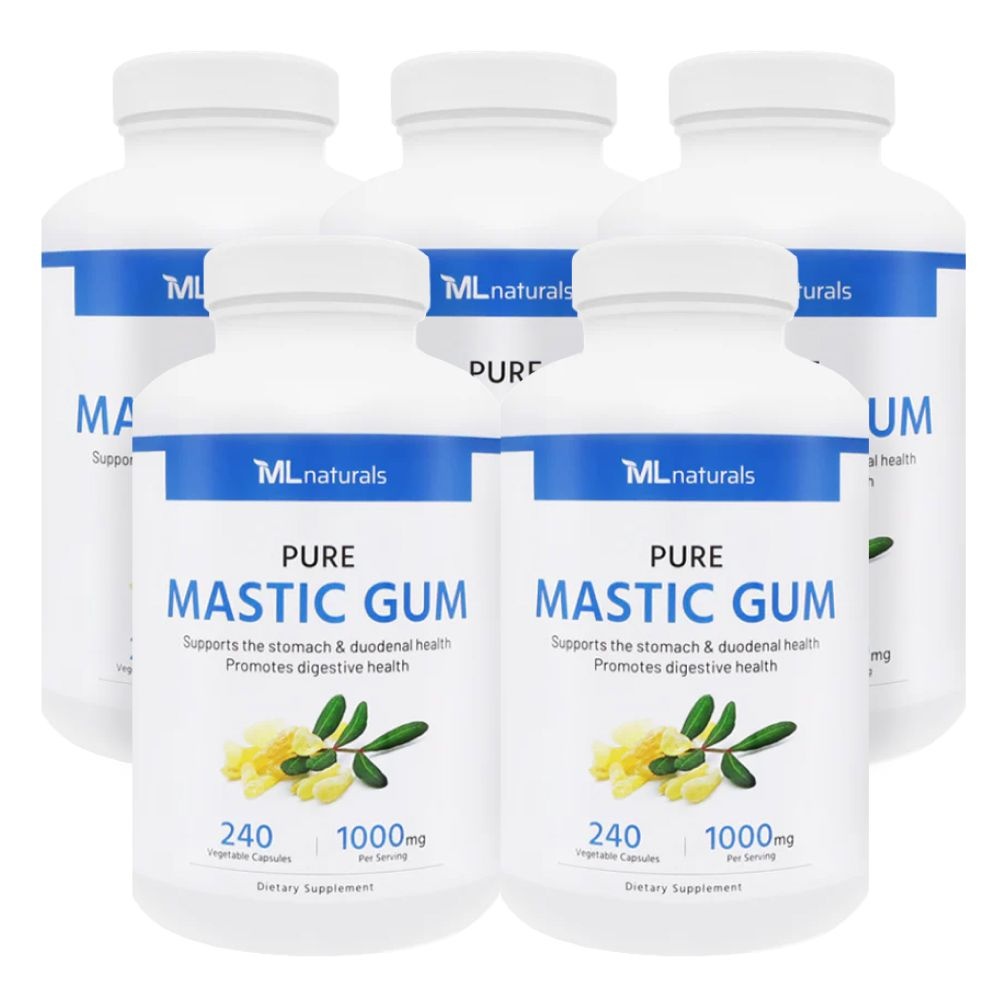 [해외] 마이라이프 내추럴스 마이라이프 매스틱검 1000mg 240캡슐 x5병