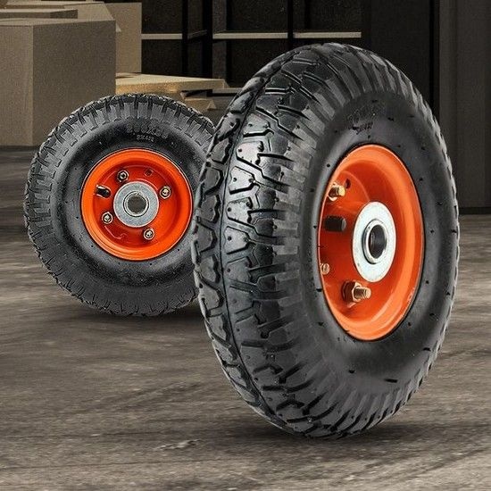 에어바퀴 10 (85)바퀴(휠) 운반용캐스터 끌차엘카이동 바퀴 우레탄바퀴 수레바퀴