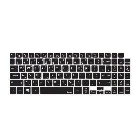 LG 그램 15ZB990 노트북 문자키스킨 노트북키스킨 키스킨 키보드커버 무소음키보드