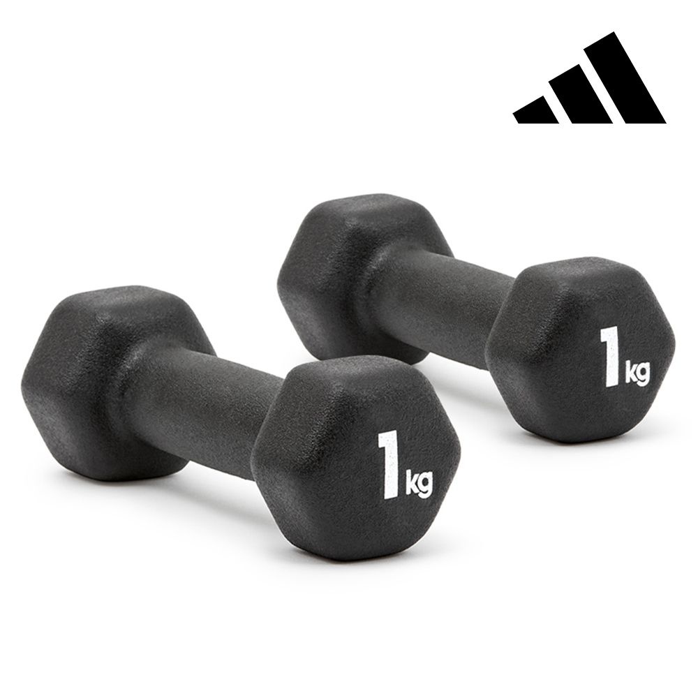 아디다스 육각 아령 1kg 세트 덤벨 홈트 홈트레이닝 근력 운동 기구 용품 상체