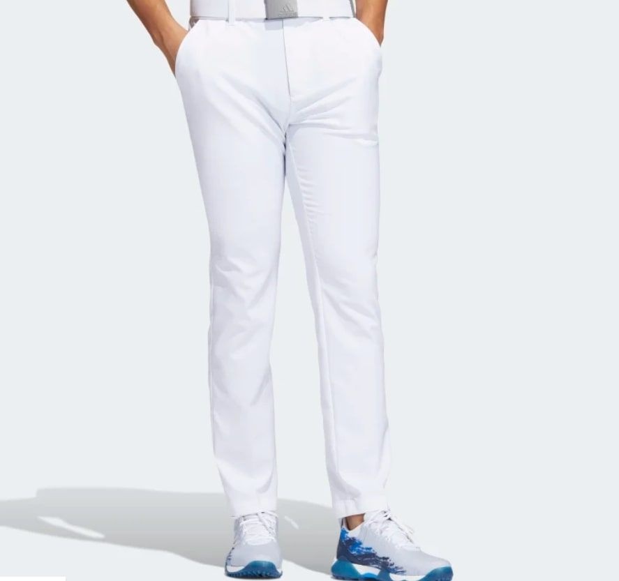 아디다스 아이다스 골프 바지 팬츠 화이트 기능성 신축성 통기성 골프웨어 HA6204