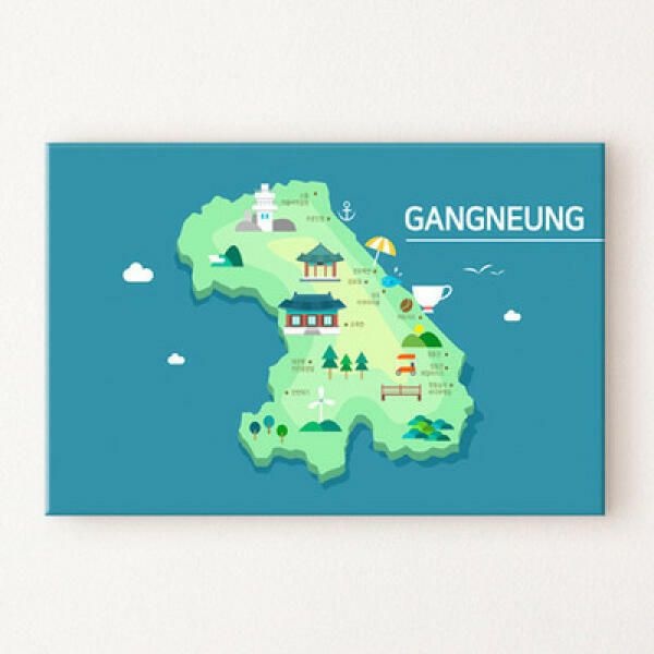 아트박스 (현대Hmall) 아트박스/꾸밈 cu421-한국의지역명소_대전_대구_춘천_광주_강릉_해남_속초_포항_중형노프레임