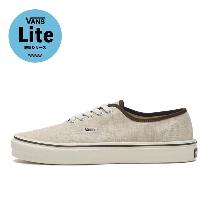 반스 남성신발 여성 어센틱 라이트 NATURAL/WHISPER V44 LITE HEMP 236782