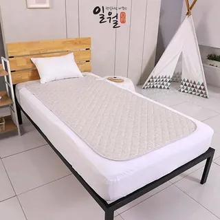 [일월] 카본매트 탄소매트 원적외선 전기요 싱글 최신형 전기매트 세탁가능 화이트