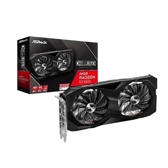 [카드 추가할인/공식스토어] ASRock 라데온 RX 6600 CHALLENGER D D6 8GB 대원씨티에스