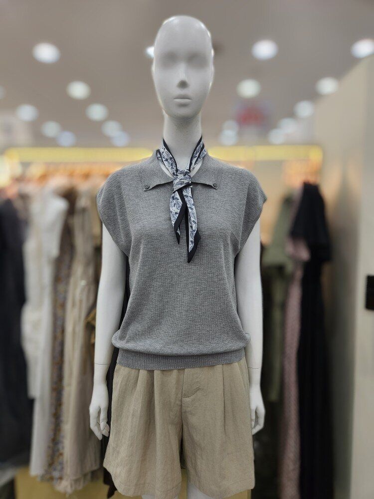 스카프 카라 니트 티셔츠PR7XB3G6_DJ 357775