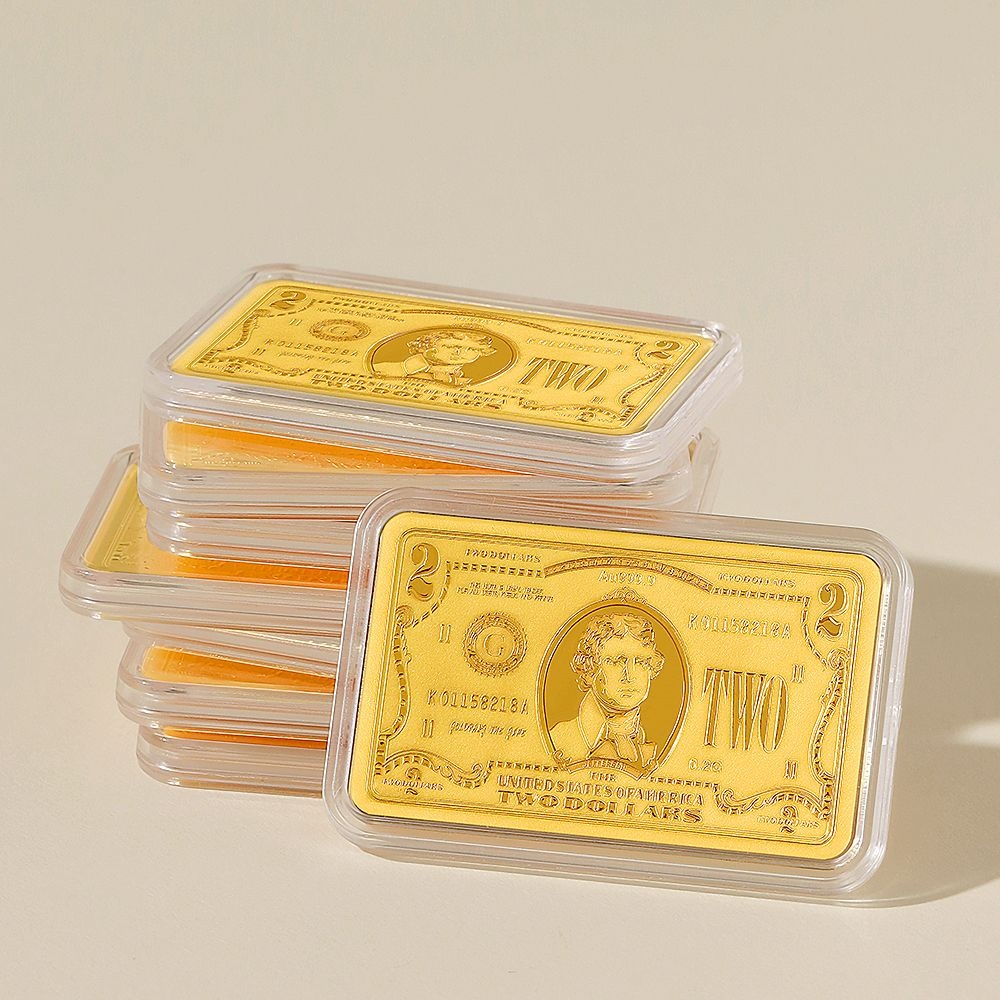 골드팡 24k 행운의 2달러 골드바 0.2g