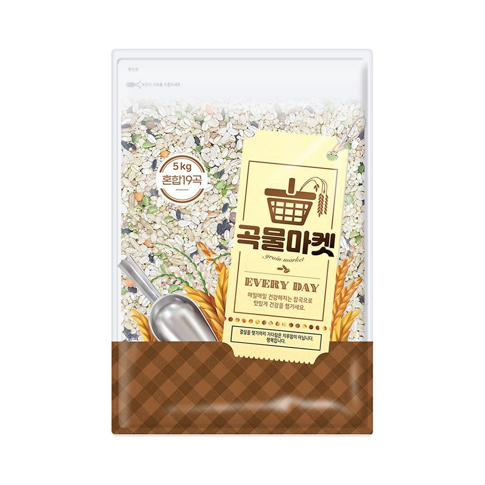 더프레시 곡물마켓 발아현미혼합19곡 5kg