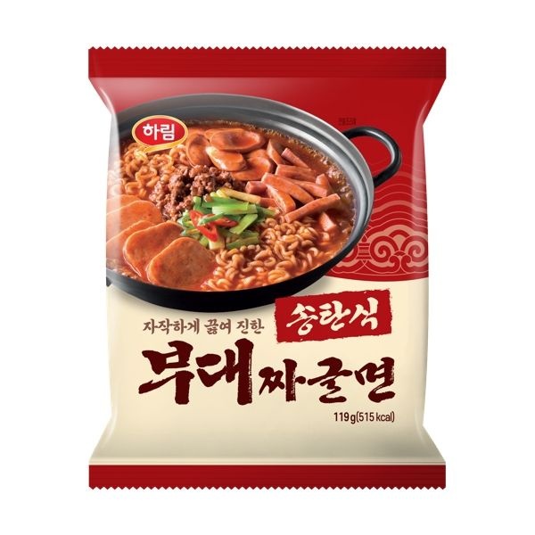 하림 송탄식 부대짜글면 (119G*4)