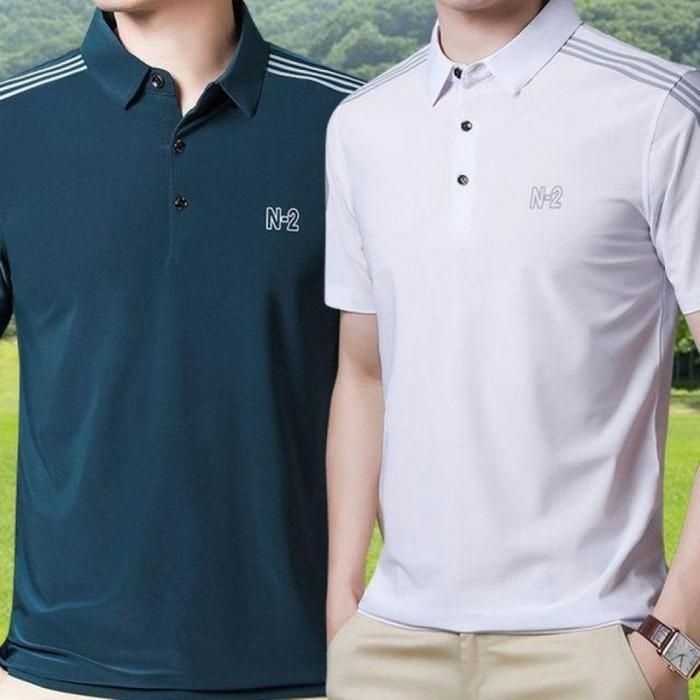 남성 하프슬리브 PK 여름용 티데일리룩 퍼포먼스 골프웨어 셔츠칼라