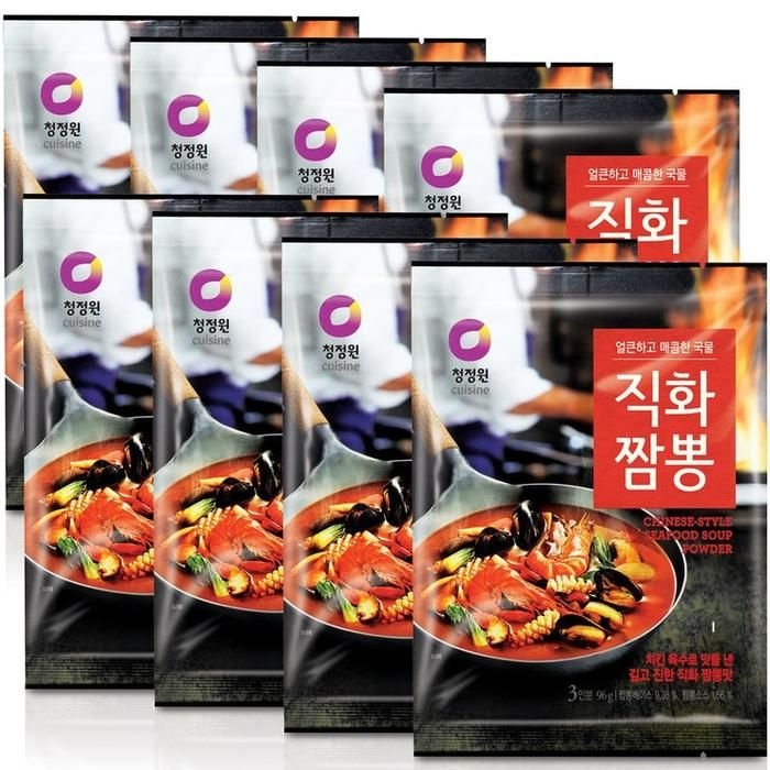 청정원 직화 짬뽕분말 96g x 8 코스트코 잡화마켓