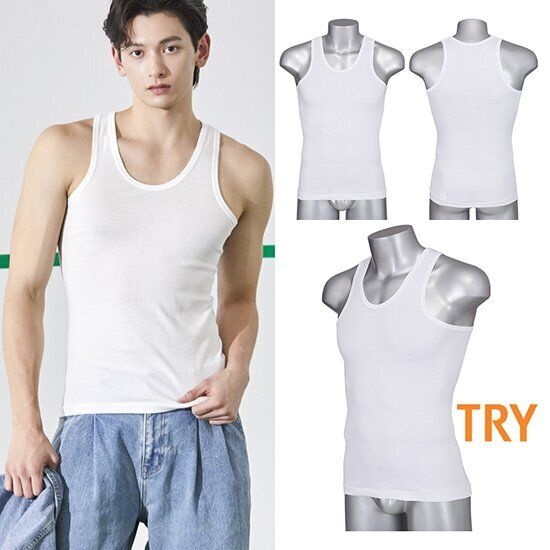 트라이 [초특가]트라이 남성 면 100% 런닝 11종