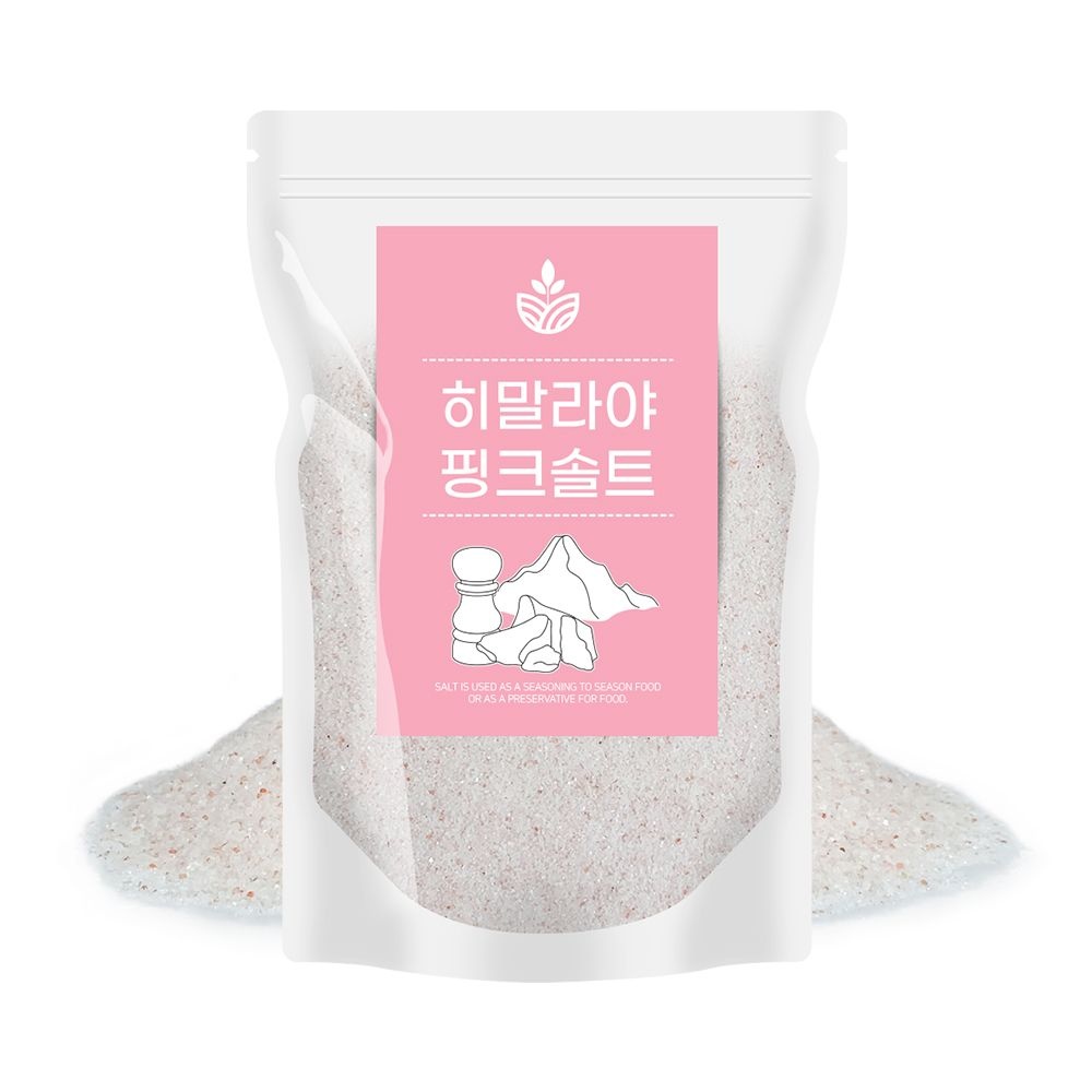 오허브 고운 히말라야 핑크소금 핑크솔트 5kg(1kgx5)