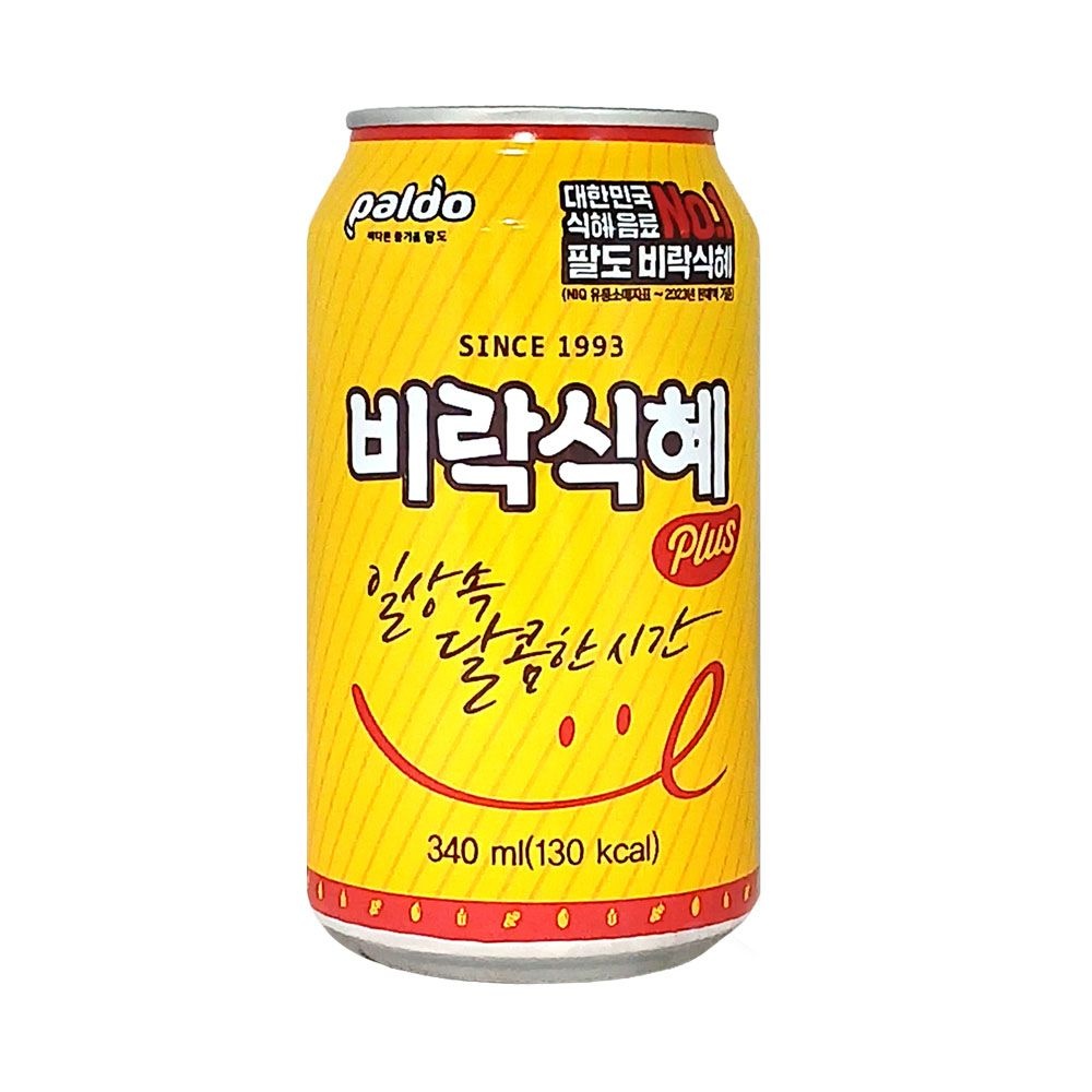 팔도 비락식혜 340ml x 48캔(뚱캔) / 전통음료 식혜캔 음료수