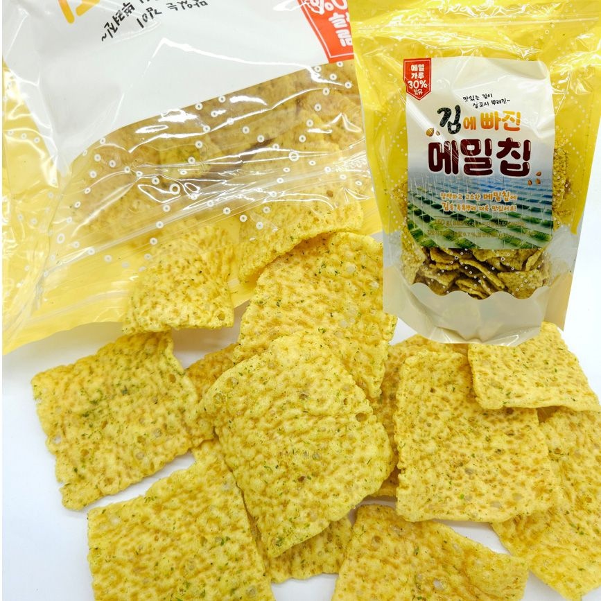 김에 빠진 메밀칩 160gX8개