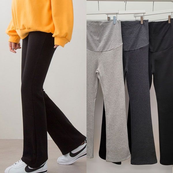 임산부 특기모 나팔레깅스 임부레깅스 겨울 임부복 바지