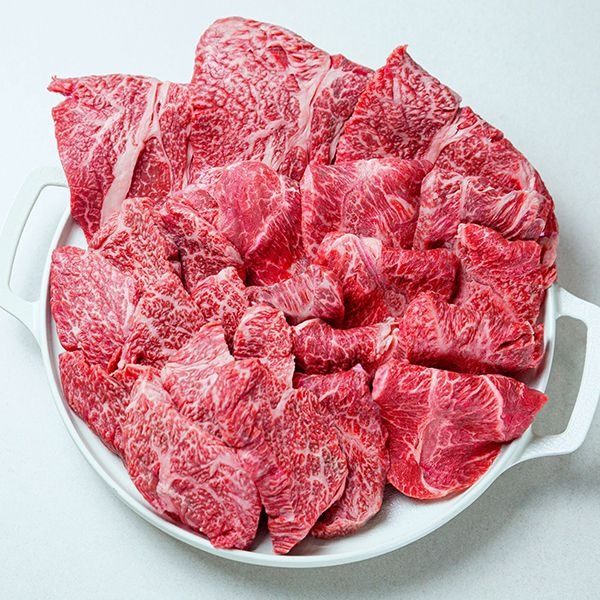 [롯데백화점] 자연맛남 1++등급(7이상) 한우 모듬한판 800g(등심200g+채끝안살200g+불고기400g)