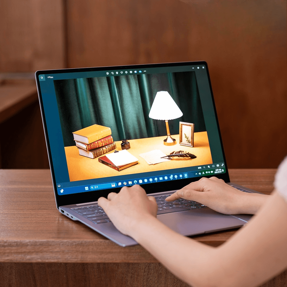 삼성전자 갤럭시북4 엣지 NT960XMA-K01A SSD512GB 사파이어블루 윈도우11 AI PC 16인