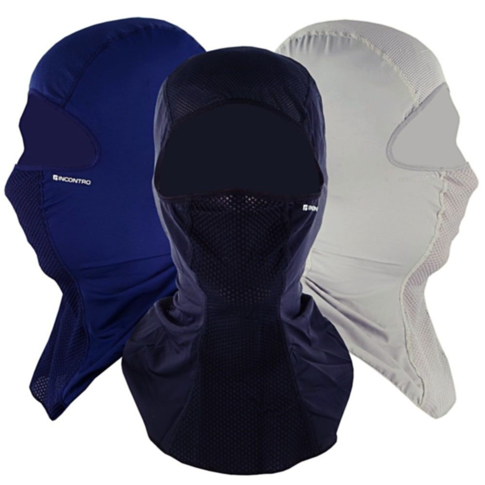 쿨 여름용 두건 학교 바라클라바 쿨마스크 복면 메쉬 냉감 114WA89C7D 블랙 네이비