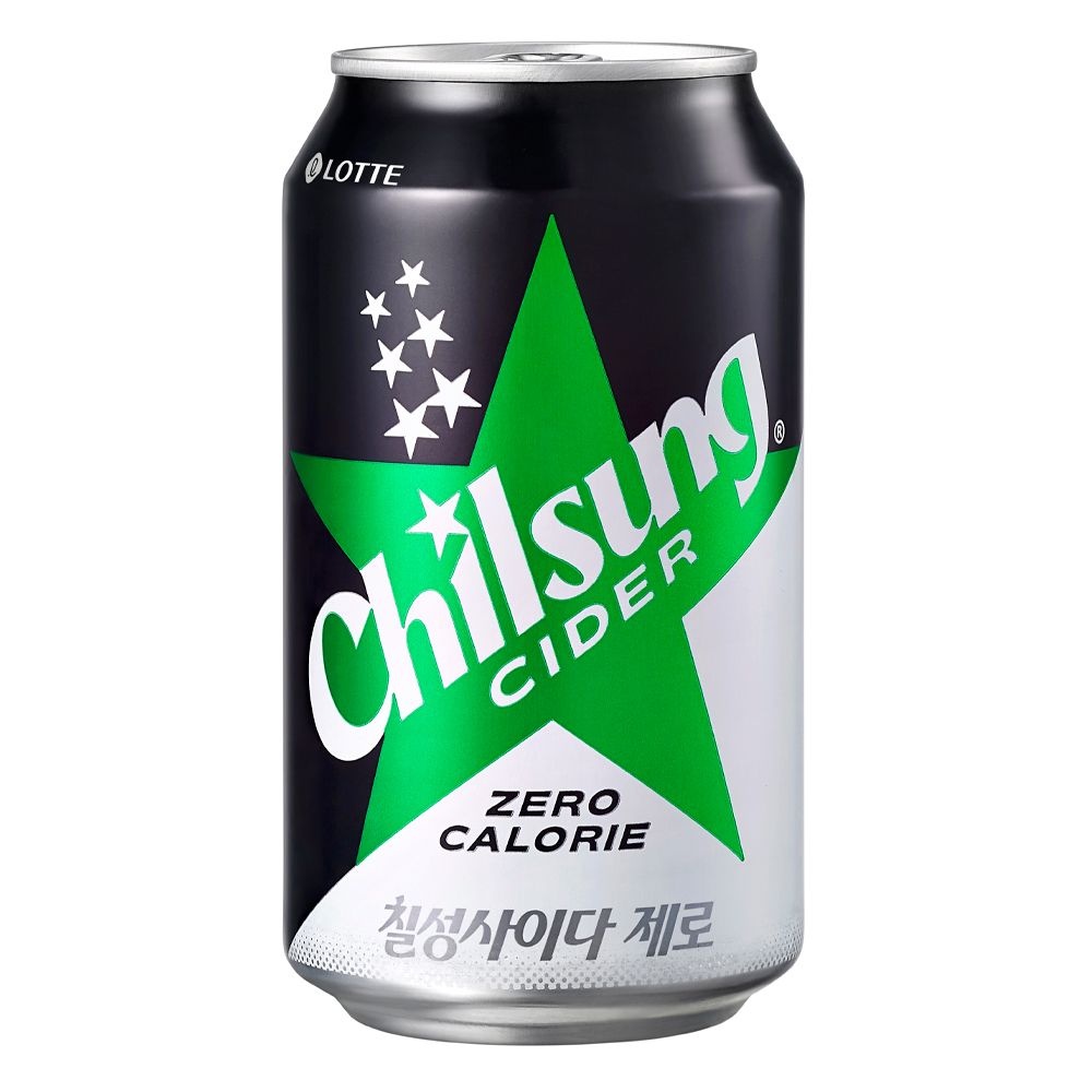 [온누리7%혜택]칠성사이다 제로 355ml 24캔 뚱캔 캔음료