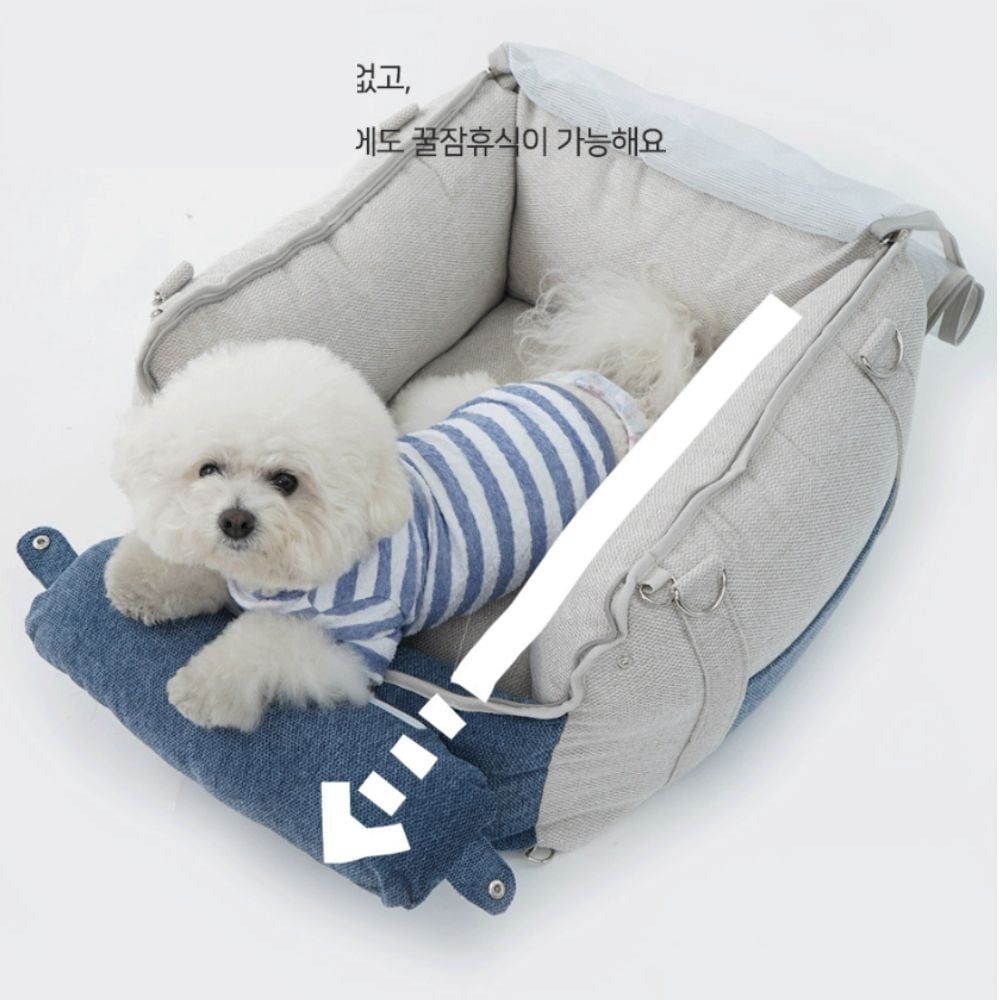 콘솔박스카시트 강아지뒷자리카시트 강아지 멀미 강아지카시트