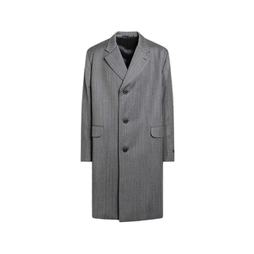 프라다 프라다 싱글 브레스티드 코트 UC554MOOO15O1 F0031 TP949174001