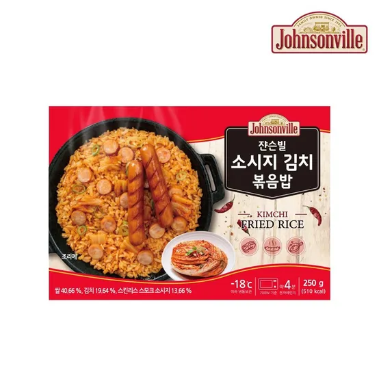 쟌슨빌 소시지 볶음밥 250g 6팩_딜크릿