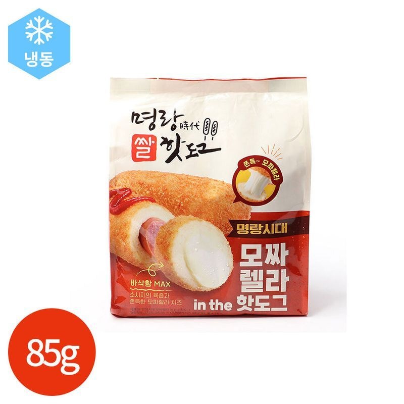 명랑핫도그 명랑핫도그 명랑 모짜렐라 핫도그 85g x 10개
