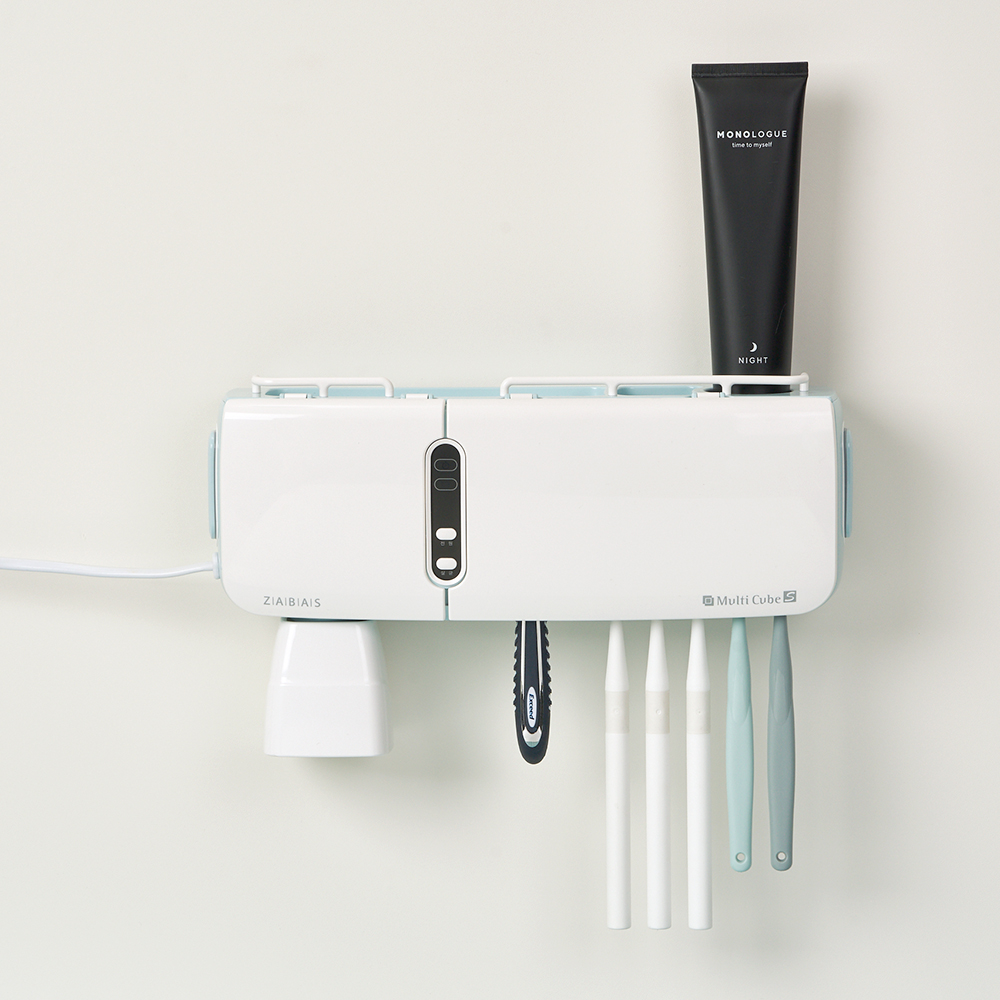 유토렉스 [롯데온특가] 유토렉스 칫솔살균기 헤드형 히팅살균 면도기살균 양치컵 멀티큐브94SW