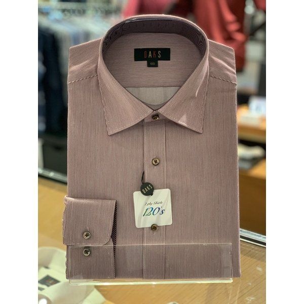 닥스 남자 와이셔츠 남방 2020 F/W 120수원단의 은은한 핀스트라이프와 카라커프스 안감배색포인트 컨템포핏 드레