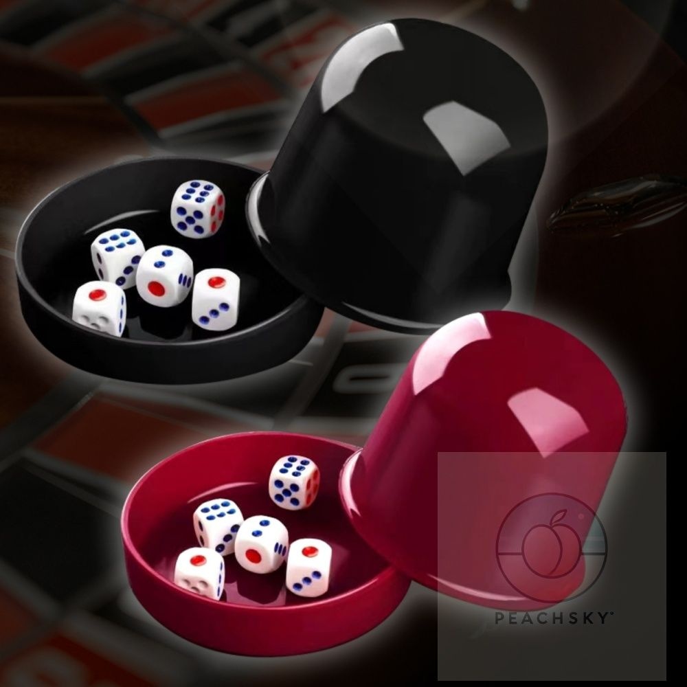 [피치스카이OEM]피치스카이 주사위 컵 세트 주사위케이스 주사위놀이판 주사위하우스