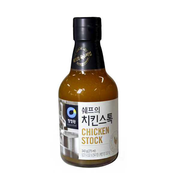[온누리상품] 청정원 쉐프의 치킨스톡 340g